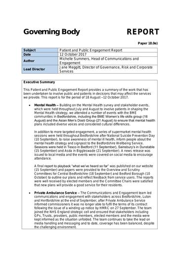 18 0e patient and public engagement report