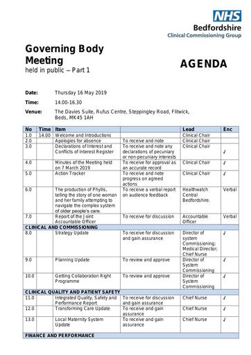 0.0 part 1 GB agenda 16 may