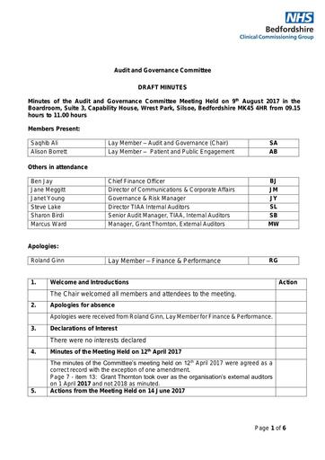 18 0b audit minutes 9 august 2017