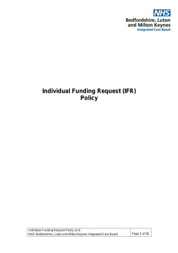 2 BLMK ICB IFR Policy v1 0