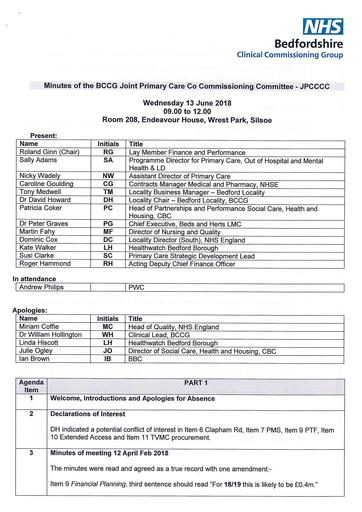 15.0c JPCCC Minutes 13 June