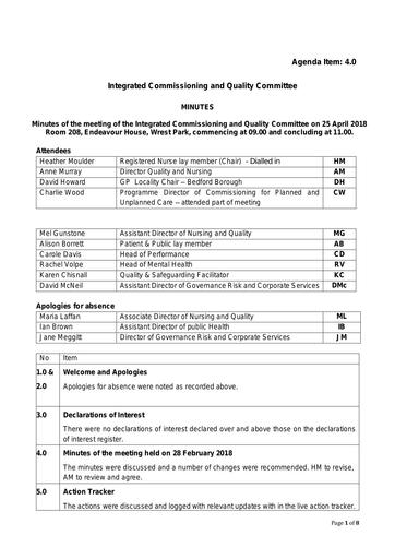 15.0d ICQC minutes 27 june 2018