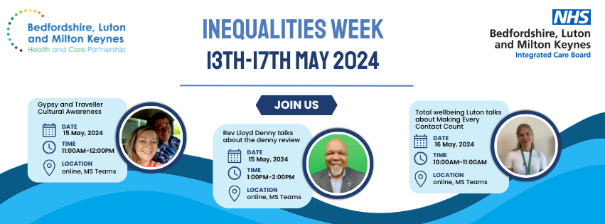 Inequalities Week | 13th - 17th May 2024